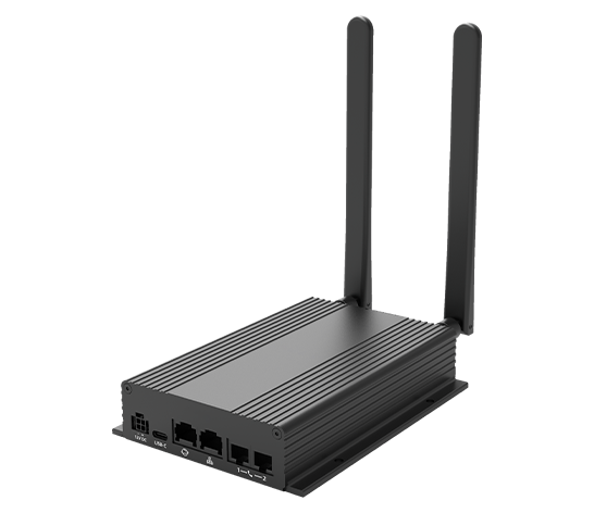 Two port POTS replacement gateway with cellular antennas